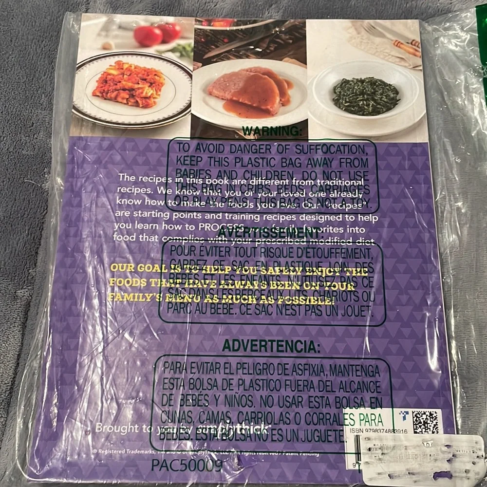 Modern Dysphagia Cooking- (includes Bonus adult bibs) New! - Picture 2 of 4
